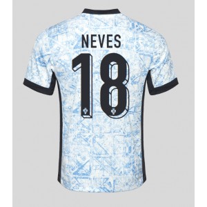 Fotbalové Dres Portugalsko Ruben Neves #18 Venkovní Oblečení ME 2024 Krátký Rukáv